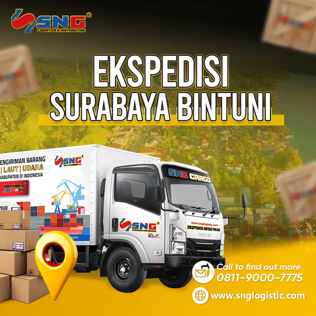 Ekspedisi Surabaya Bintuni via Laut Cepat & Aman